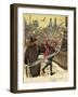 Gent's Hat Is Bombed-Rasmus Christiansen-Framed Art Print