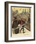 Gent's Hat Is Bombed-Rasmus Christiansen-Framed Art Print