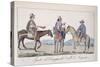 Gente, Del Campo Del Valle De Bogota, C.1840-Joseph Pio Dominguez-Stretched Canvas