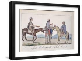 Gente, Del Campo Del Valle De Bogota, C.1840-Joseph Pio Dominguez-Framed Giclee Print