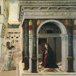 Cardinal Bessarion and Two Members of the Scuola Della Carità in Prayer, C. 1473-Gentile Bellini-Giclee Print