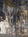 The Coronation of the Virgin, and the Figures of St Francis and Mary Magdalene-Gentile da Fabriano-Giclee Print