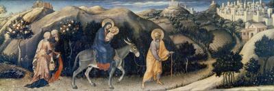 Flight to Egypt-Gentile da Fabriano-Stretched Canvas