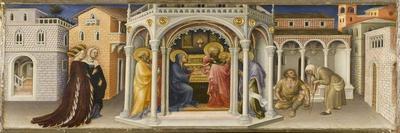 The Presentation of Christ in the Temple, 1423-Gentile da Fabriano-Stretched Canvas