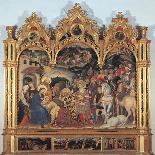 Altarpiece with the Adoration of the Magi-Gentile di Niccol (Fabriano)-Stretched Canvas