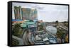 Genting highlands, fun fair in the middle of the jungle in Malaysia-Rasmus Kaessmann-Framed Stretched Canvas