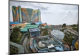 Genting highlands, fun fair in the middle of the jungle in Malaysia-Rasmus Kaessmann-Mounted Photographic Print