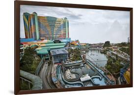 Genting highlands, fun fair in the middle of the jungle in Malaysia-Rasmus Kaessmann-Framed Photographic Print