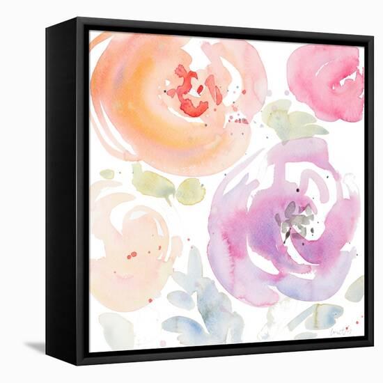 Gentle Blossoms I-Lanie Loreth-Framed Stretched Canvas