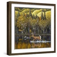 Gentle Companions-John Van Straalen-Framed Giclee Print