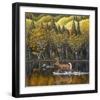 Gentle Companions-John Van Straalen-Framed Giclee Print