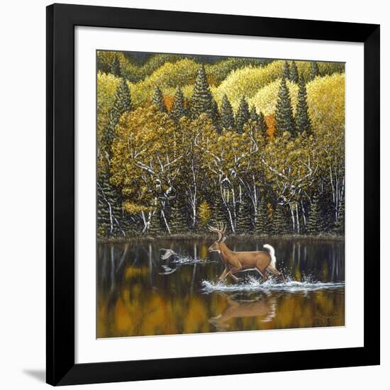 Gentle Companions-John Van Straalen-Framed Giclee Print