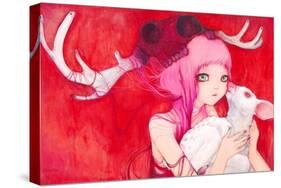 Gentle Fawns-Camilla D'Errico-Stretched Canvas