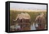 Gentle Giants-David Knowlton-Framed Stretched Canvas