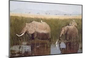 Gentle Giants-David Knowlton-Mounted Giclee Print