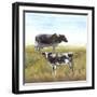 Gentle Grazers-null-Framed Art Print