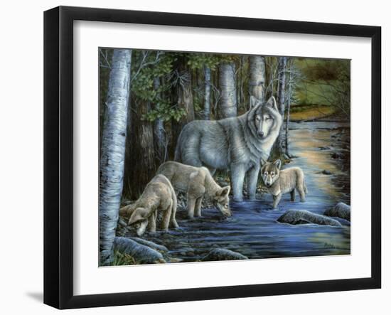 Gentle Morning-Jenny Newland-Framed Giclee Print