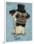 Gentle Pug-Barruf-Framed Art Print