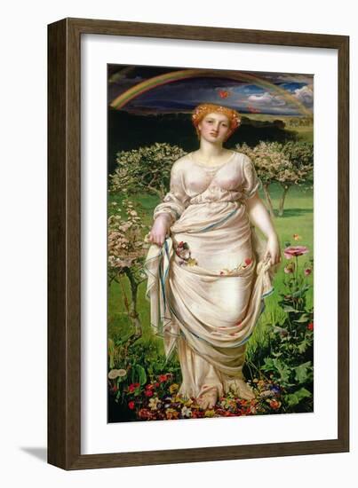 Gentle Spring, 19th Century-Anthony Frederick Augustus Sandys-Framed Giclee Print