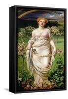 Gentle Spring, 19th Century-Anthony Frederick Augustus Sandys-Framed Stretched Canvas