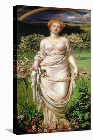 Gentle Spring, 19th Century-Anthony Frederick Augustus Sandys-Stretched Canvas