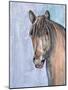 Gentle Stallion 2-Doris Charest-Mounted Art Print