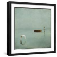 Gentle Sunrise in the Bay 1-Carlos Casamayor-Framed Giclee Print