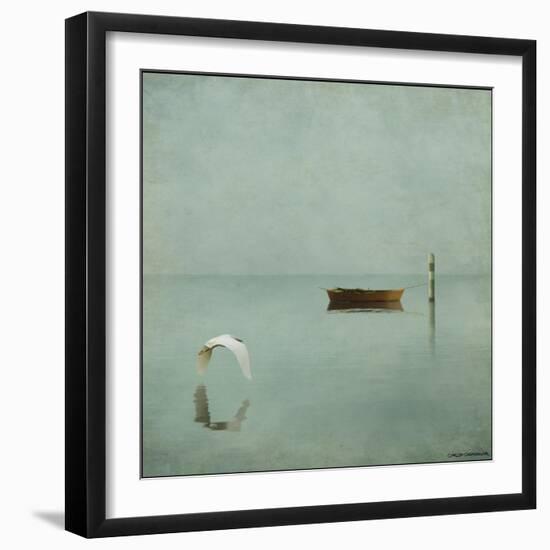 Gentle Sunrise in the Bay 1-Carlos Casamayor-Framed Giclee Print