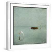 Gentle Sunrise in the Bay 1-Carlos Casamayor-Framed Giclee Print