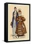 Gentleman and Lady-null-Framed Stretched Canvas