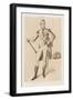 Gentleman - Brother of the King, after an Engraving from 1814-Raphael Jacquemin-Framed Giclee Print