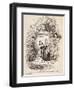 Gentleman by Door Declares His Love for Mrs Nickleby-Hablot Knight Browne-Framed Giclee Print