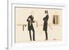 Gentleman Chooses a Tie to Purchase-Bernard Boutet De Monvel-Framed Photographic Print