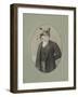 Gentleman Fox-J Hovenstine Studios-Framed Giclee Print