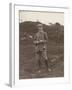 Gentleman in His Plus-Fours Ready to Play a Game of Golf-null-Framed Premium Photographic Print