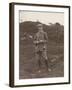 Gentleman in His Plus-Fours Ready to Play a Game of Golf-null-Framed Premium Photographic Print