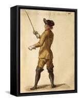 Gentleman in Riding Costume-Jan van Grevenbroeck-Framed Stretched Canvas