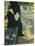 Gentleman in the Park-Lesser Ury-Stretched Canvas