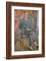 Gentleman in Top Hat, 1919-Nina Hamnett-Framed Giclee Print