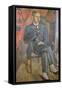 Gentleman in Top Hat, 1919-Nina Hamnett-Framed Stretched Canvas