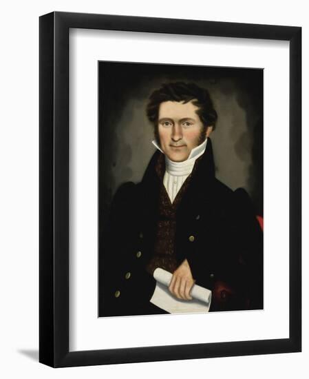 Gentleman of Squire Williams House, ca. 1829-Erastus Salisbury Field-Framed Art Print