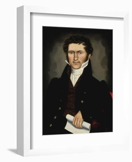 Gentleman of Squire Williams House, ca. 1829-Erastus Salisbury Field-Framed Art Print