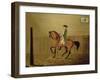 Gentleman on a Bay Horse in a Riding School, 1766-Thomas Parkinson-Framed Giclee Print