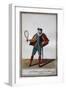 Gentleman Playing Real Tennis in 1586 Under-null-Framed Premium Giclee Print