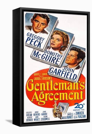 Gentleman's Agreement-null-Framed Stretched Canvas