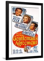 Gentleman's Agreement-null-Framed Art Print