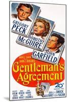 Gentleman's Agreement-null-Mounted Art Print