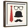 Gentleman's Style II-Clara Wells-Framed Giclee Print