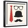 Gentleman's Style II-Clara Wells-Framed Giclee Print