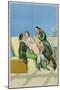 Gentlemen Callers, Published 1835, Reprinted in 1908-Peter Fendi-Mounted Giclee Print